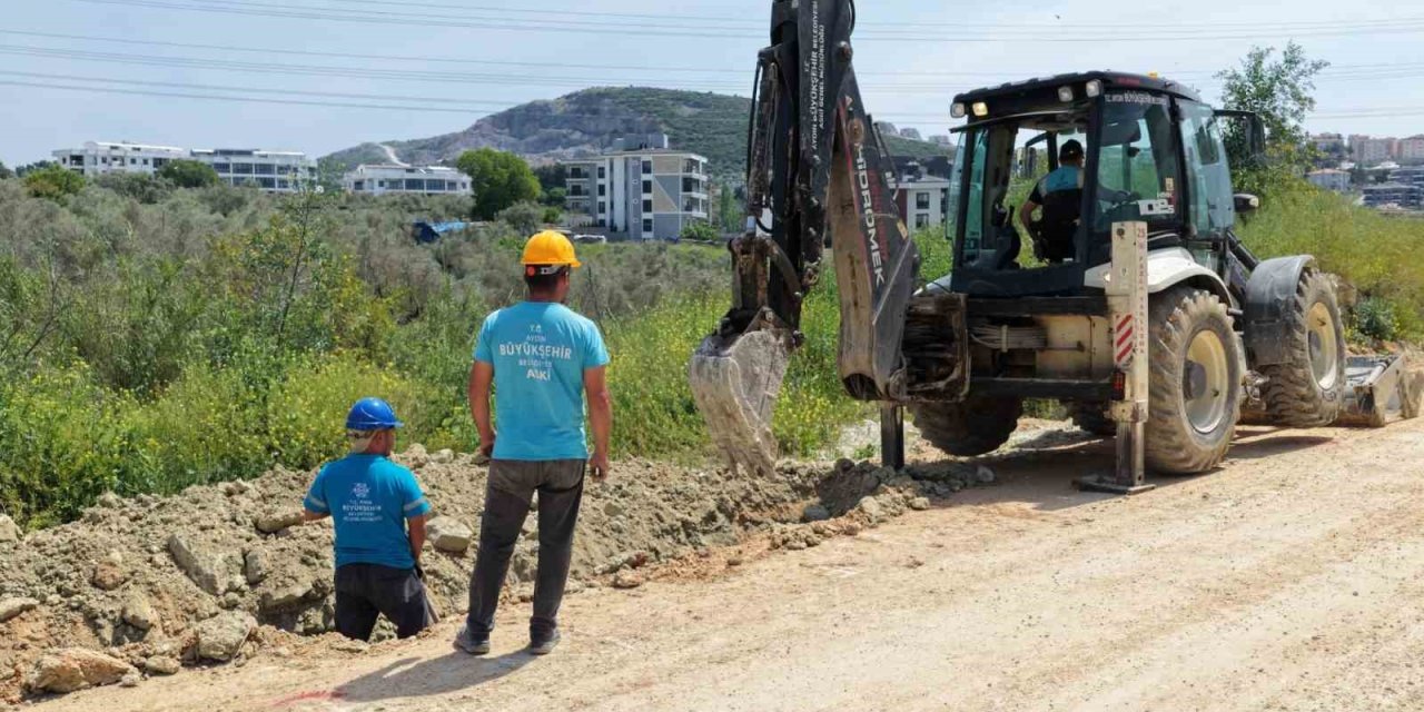 Aydın Büyükşehir’den Kuşadası’na altyapı yatırımı