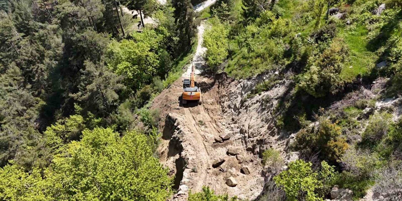 Bozdoğan’da Madran Yayla yolunda çalışmalar tamamlandı