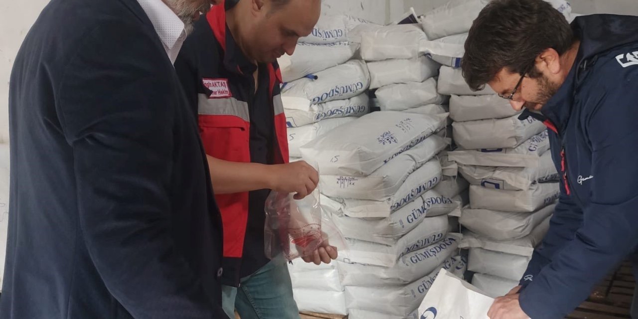 Domaniç’te UKİP kapsamında numune alımı