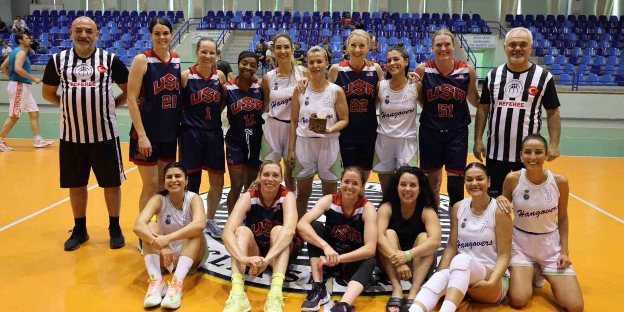 Master basketbolcular 9. kez Marmaris’te