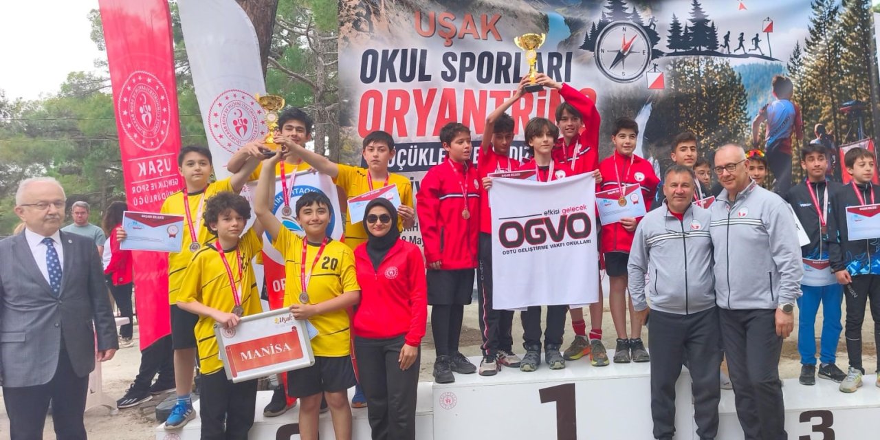 Oryantiring Türkiye ikinciliği Manisa’ya geldi
