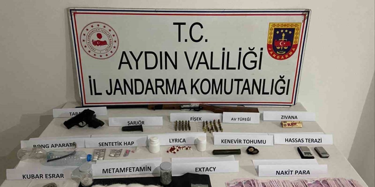 Germencik’te uyuşturucu operasyonu