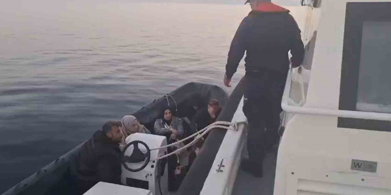 Mobil radar tespit etti, yakalandılar