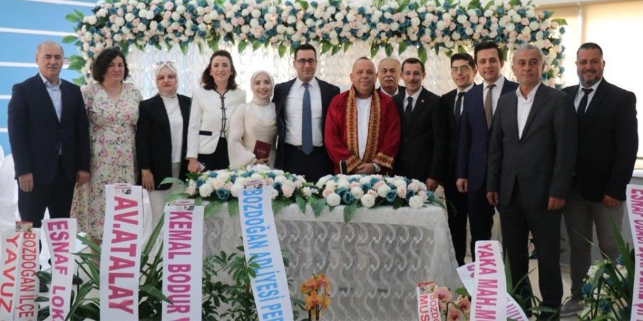 Kaymakam Polat’tan düğün dönüşü nikah şahitliği