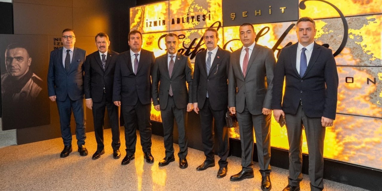 Adalet Bakanlığı ve HSK heyetinden İzmir Adliyesi’ne ziyaret