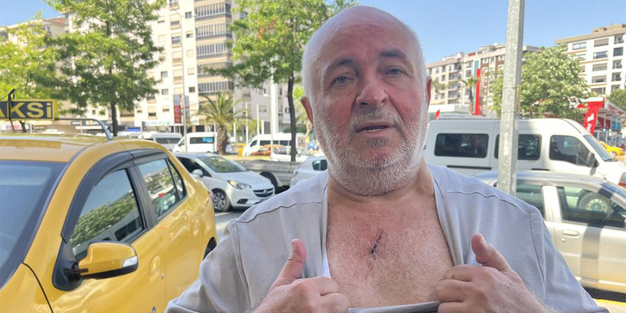 Bıçaklı saldırıya uğrayan taksici dehşet anlarını anlattı