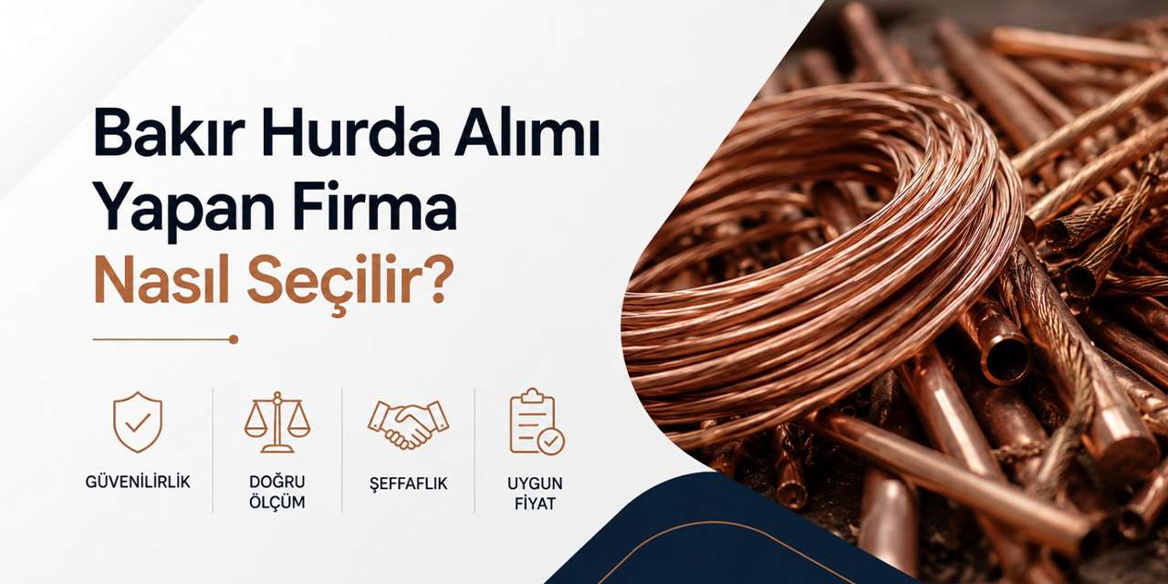 Bakır hurda alımı yapan firma nasıl seçilir?