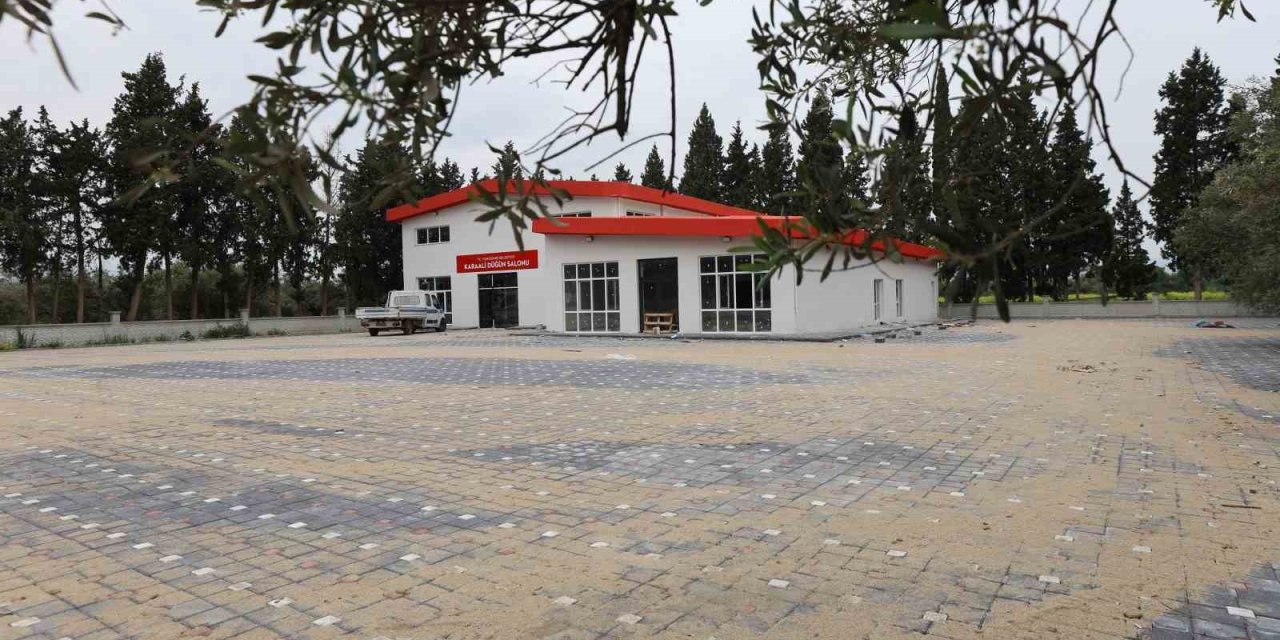 Yunusemre’den Karaali’ye 800 kişilik düğün salonu