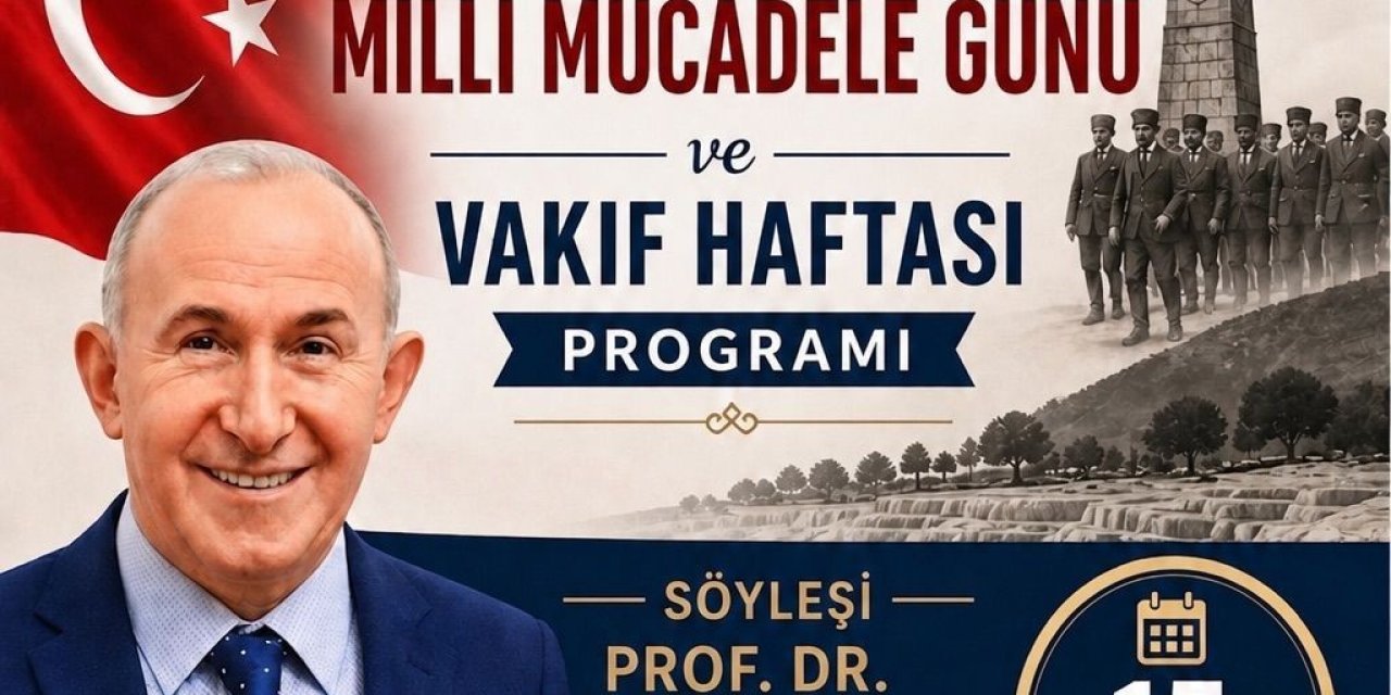 Denizli’de milli mücadele ruhu ve vakıf geleneği bir arada kutlanıyor