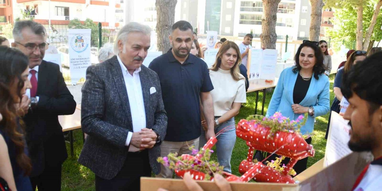 Söke’de özel çocuklardan bilim sergisi