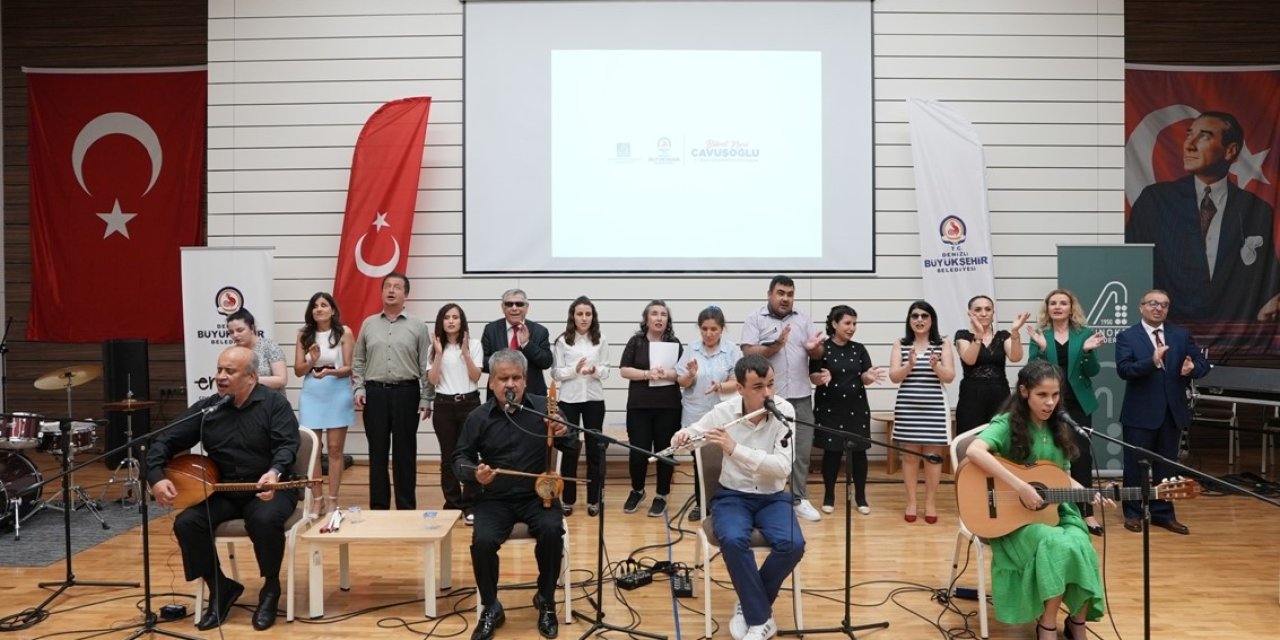 Dizelerden Ezgilere gecesinde engeller sanatla aşıldı