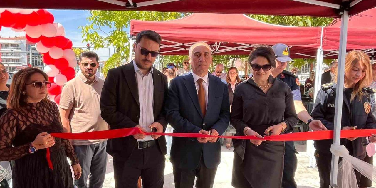 Yatağan’da kursiyerler el emeği ürünlerini sergilediler