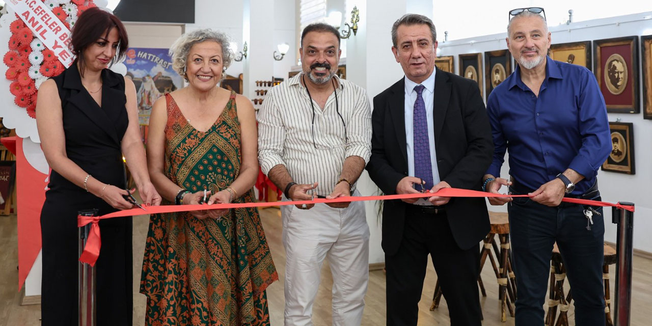 Efeler’de ahşap sanat sergisi açıldı: Başkan Yetişkin’den sanata destek