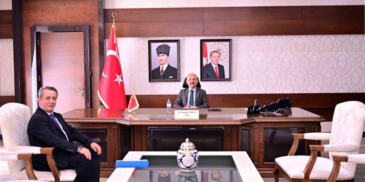 Başkan Yetişkin, Vali Varol ile görüştü