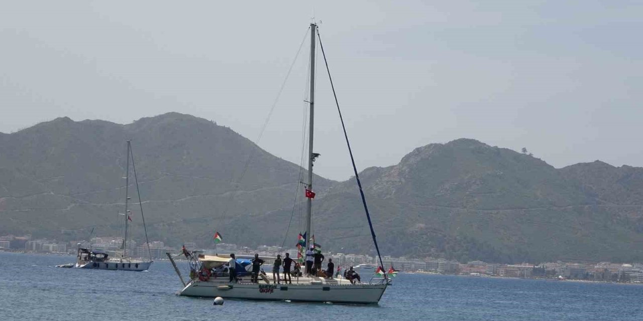 Global Sumud filosu Marmaris’ten Gazze’ye doğru yola çıkıyor