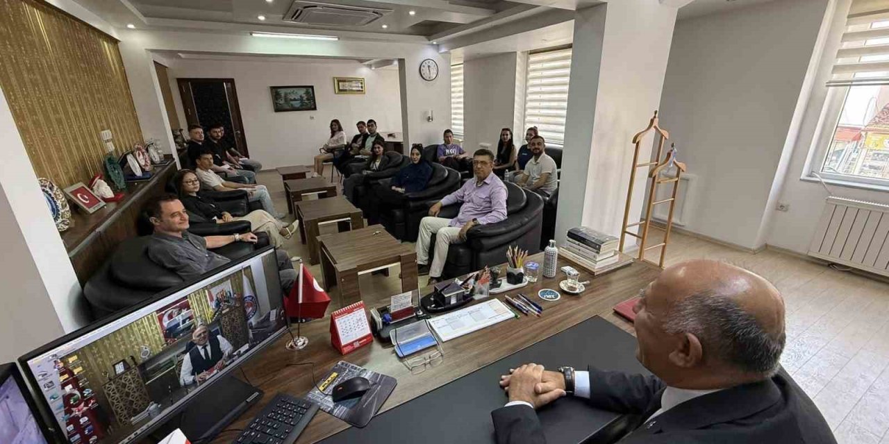 Hisarcık MYO öğrencilerinden belediyeye teknik gezi