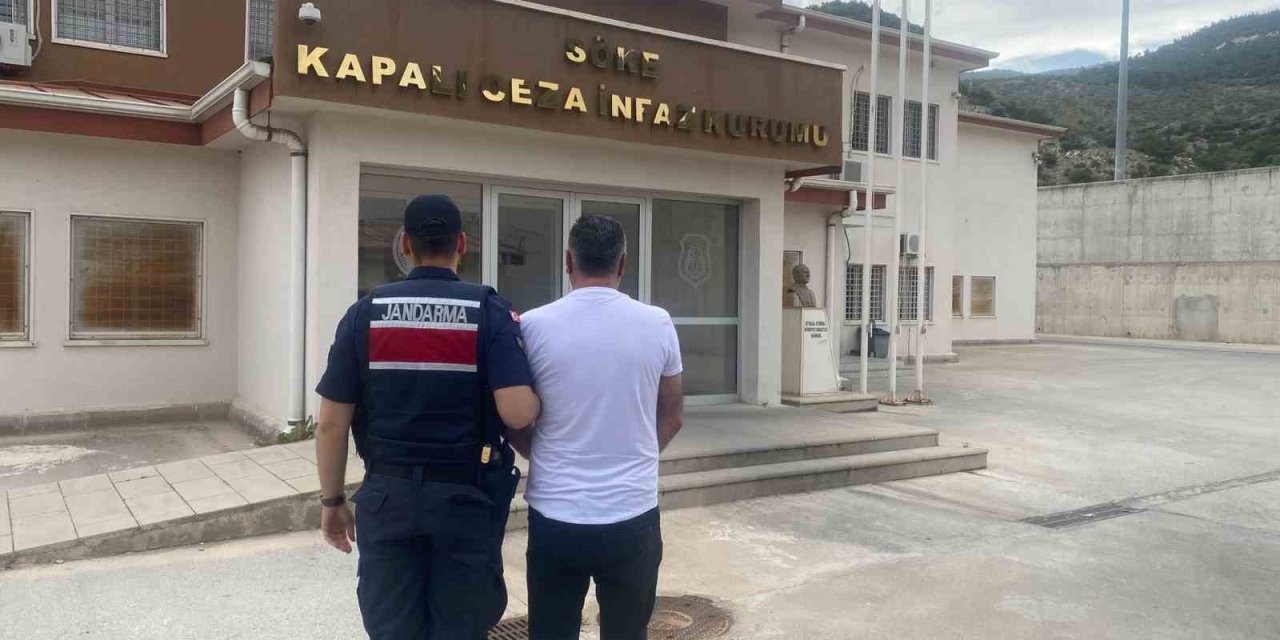Söke’de 10 yıl hapis cezası ile aranan şahıs yakalandı
