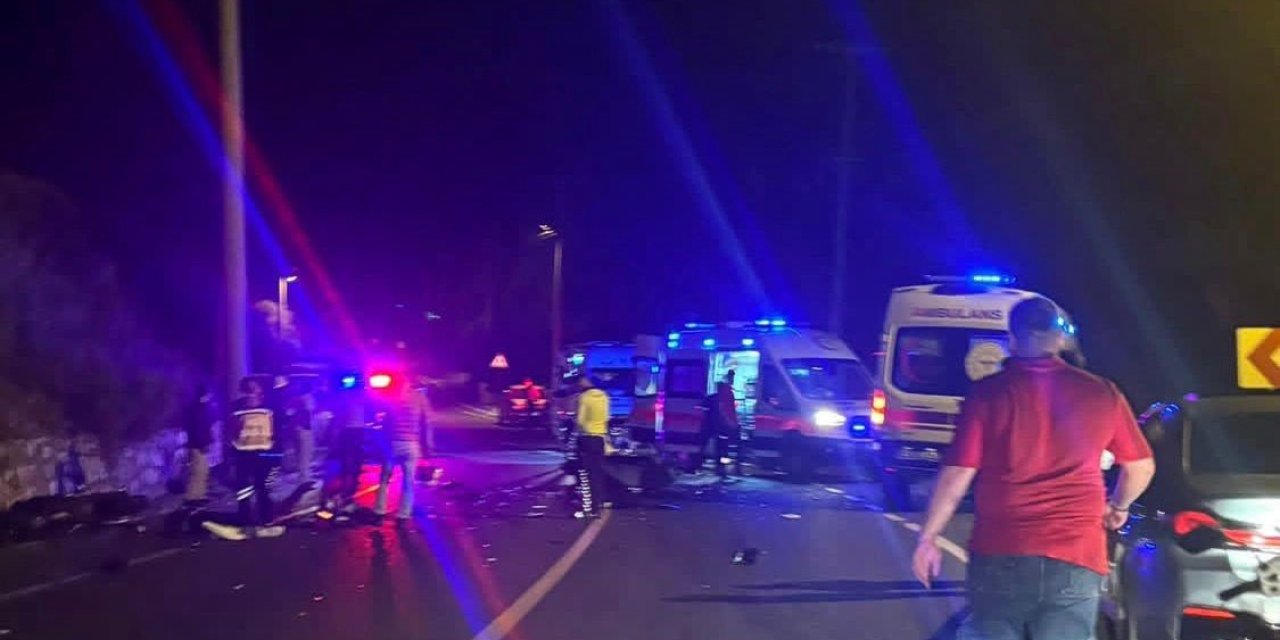 Marmaris’te trafik kazası: 2 ölü