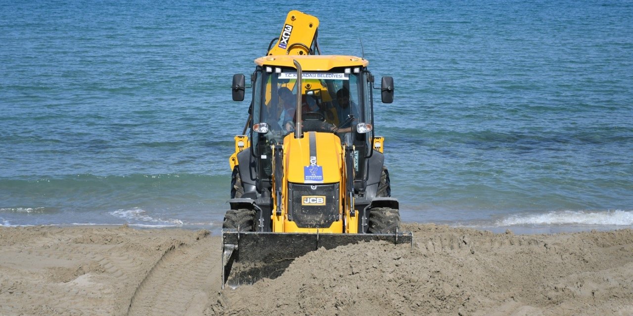 Kadınlar Denizi Plajı yaz sezonuna hazırlanıyor