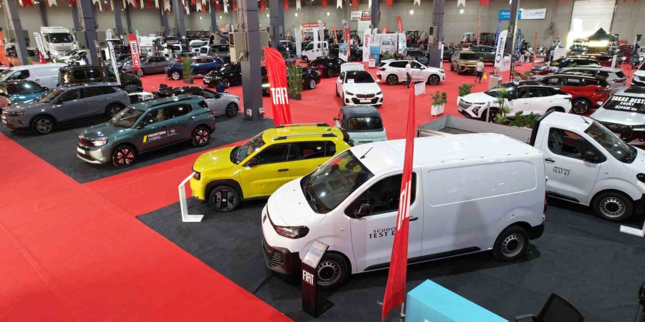 Denizli Motorlu Taşıtlar Fuarı ikinci kez kapılarını ziyaretçilerine açtı
