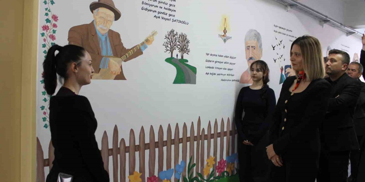 Altıntaş’ta "Edebiyat Sokağı" açılışı yapıldı