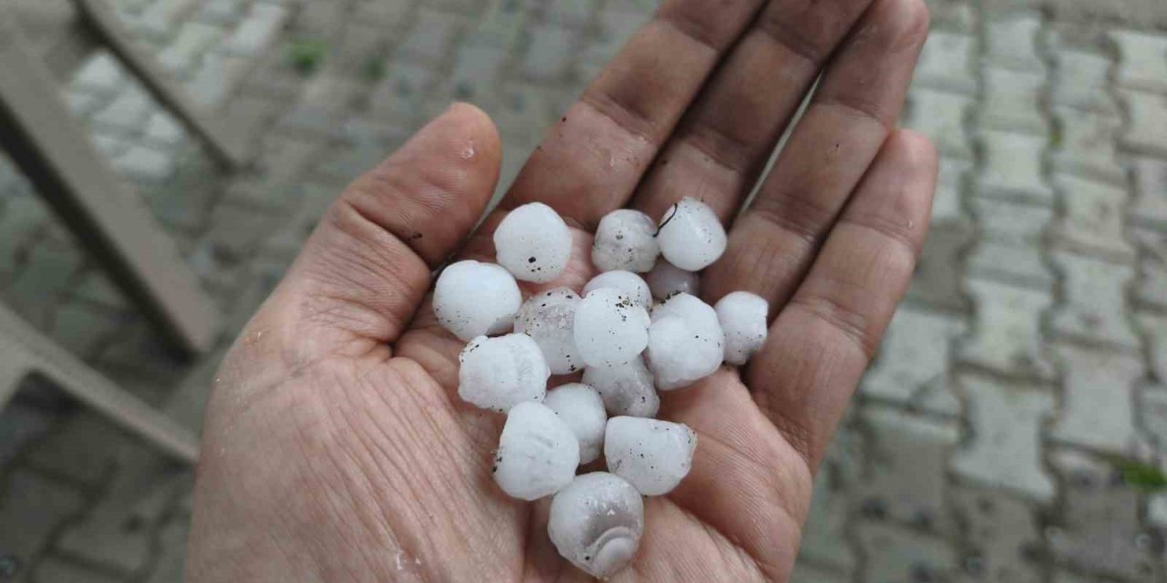 Manisa’yı dolu vurdu