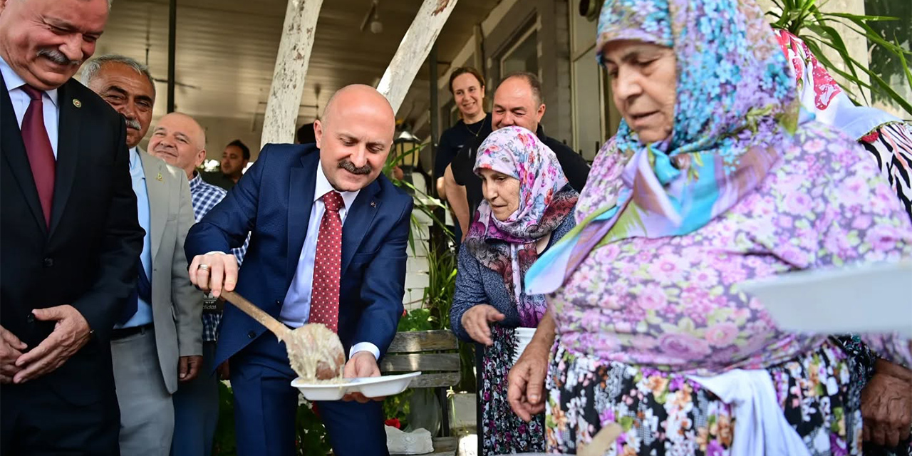 Vali Varol çiftçilerle keşkek sofrasında buluştu