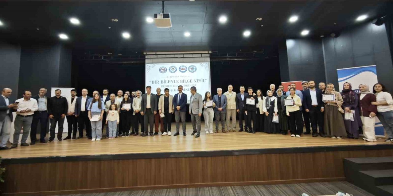’Bir bilenle bilge nesil’ projesinde ödül heyecanı