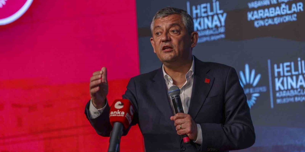 CHP Genel Başkanı Özel: "Didişmek yerine kentleri depreme hazırlamak lazım"