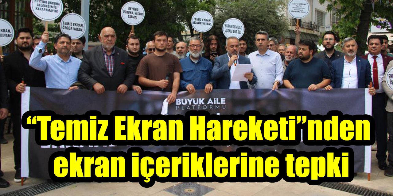 “Temiz Ekran Hareketi”nden ekran içeriklerine tepki