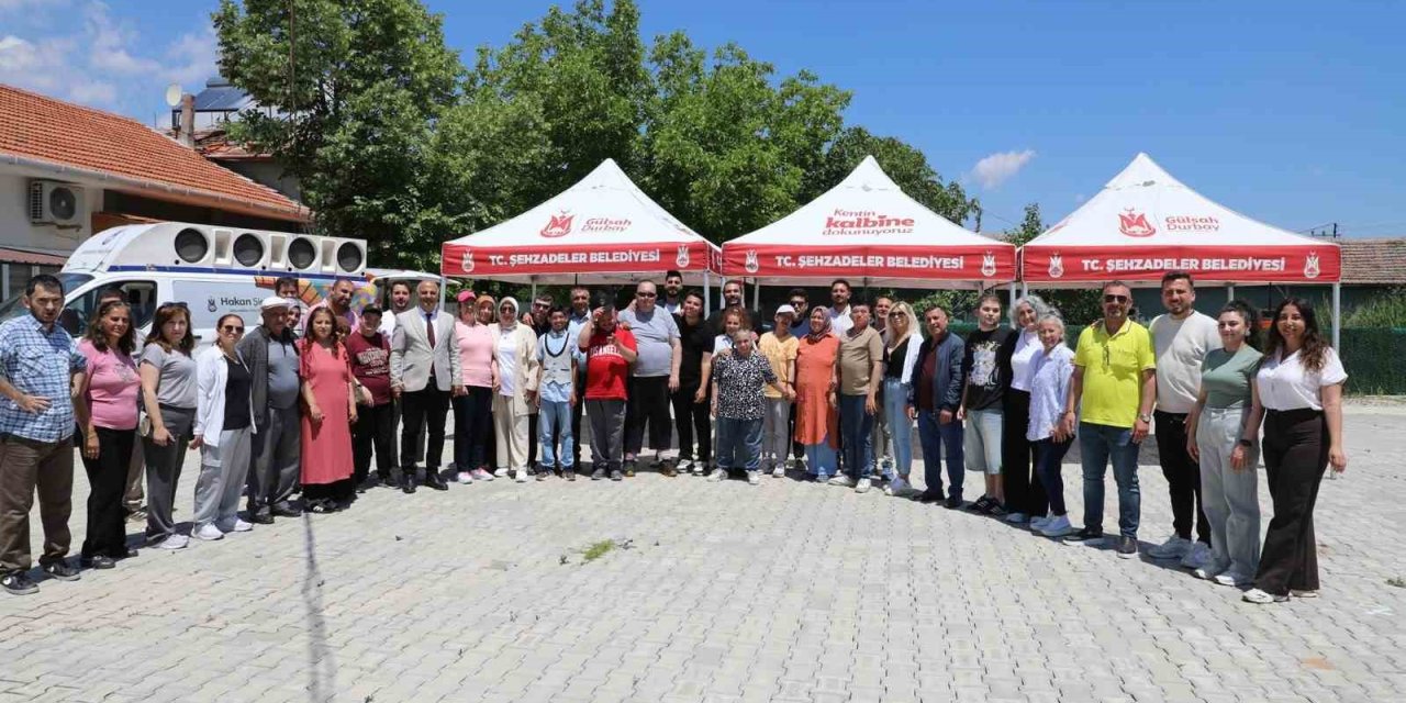 Şehzadeler Engelsiz Yaşam Merkezi’nde anlamlı buluşma