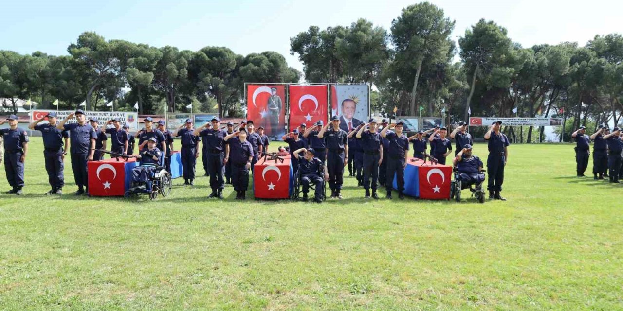 Aydın’da 22 özel birey askerlik yemini etti