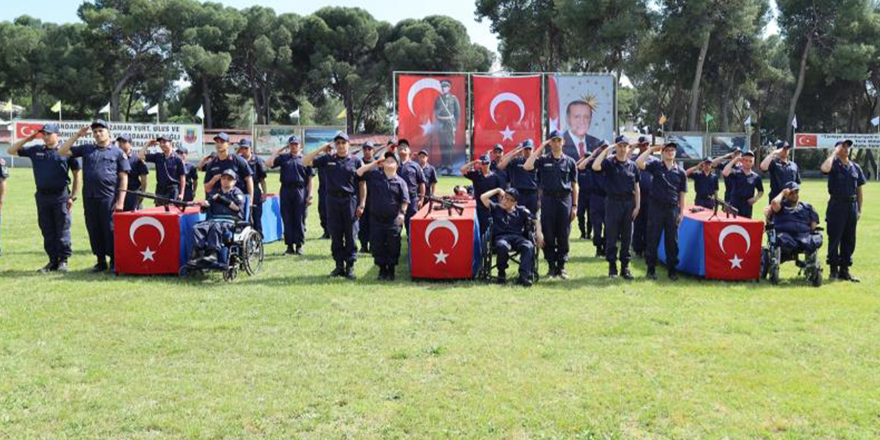 Aydın’da 22 özel birey askerlik yemini etti