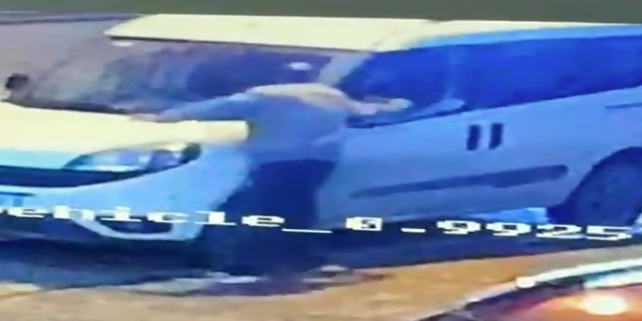 İzmir’de park halindeki araçlara saldırı kamerada