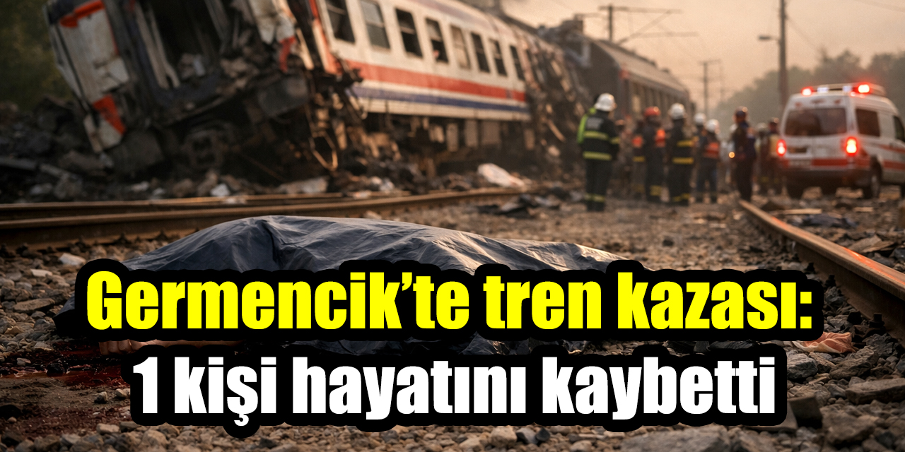 Germencik’te tren kazası: 1 kişi hayatını kaybetti