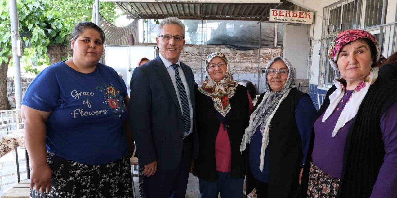 Başkan Tetik, Güzelköy’de vatandaşlarla buluştu