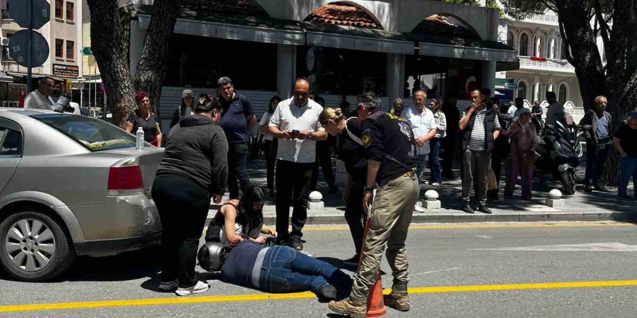 Menteşe’de motosiklet kazası: 1 yaralı