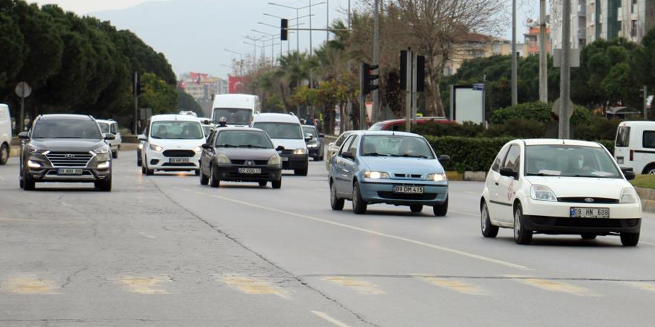 Aydın’da araç sayısı 680 bini geçti