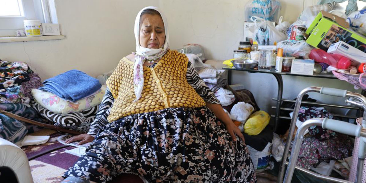 Aydın’da 67 yaşındaki kadının dramı: 15 yıldır çekyat üzerinde yaşam mücadelesi veriyor