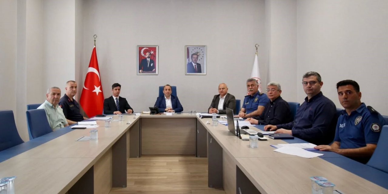 Çine’de okul güvenliği masaya yatırıldı
