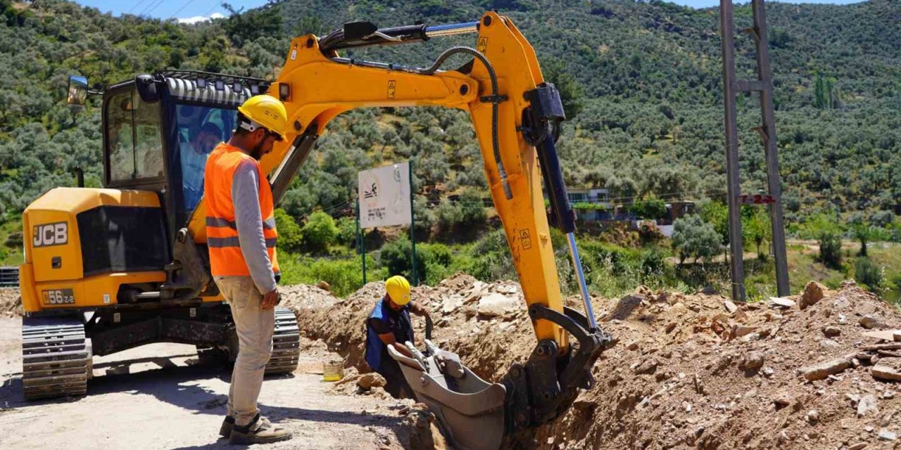 Milas Günlük ve Sakarkaya Mahallelerinin taşıma su derdine son