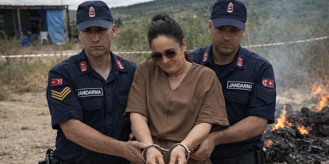 Komşusunu öldürüp cesedini  yaktığı iddia edilen kadın tutuklandı