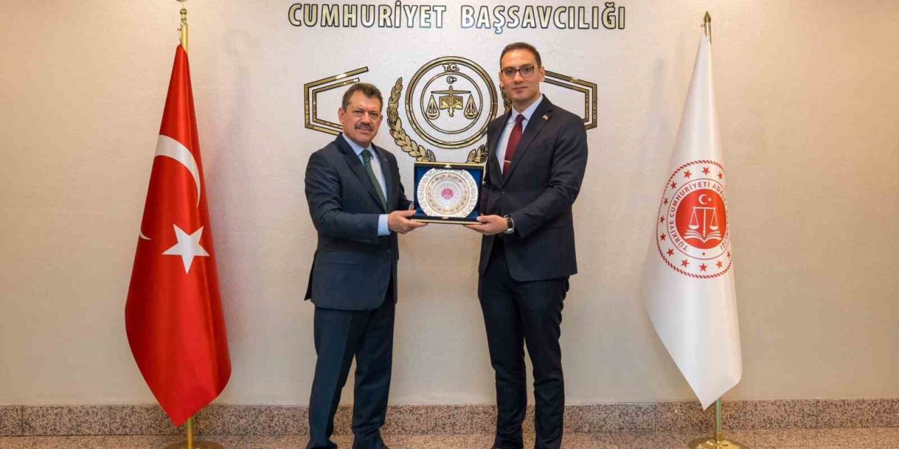 Ceza ve Tevkifevleri Genel Müdür Yardımcısı Kocakale’den İzmir Cumhuriyet Başsavcısı Yeldan’a ziyaret