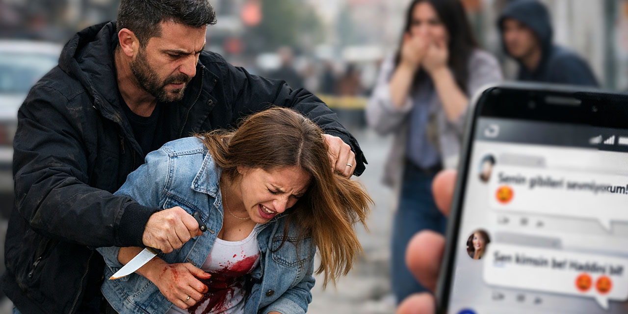 Sosyal medyada tartıştığı kadını sokakta bıçakladı