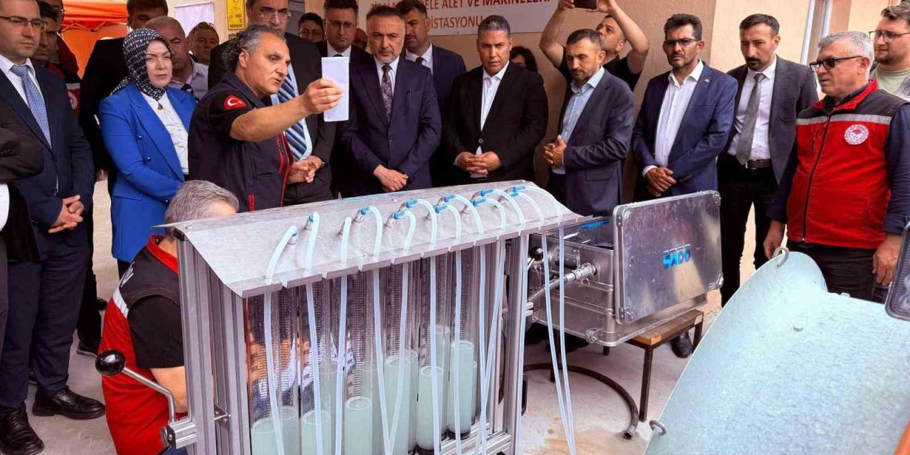 Türkiye’nin ilk zirai mücadele test istasyonu Sarıgöl’de açıldı