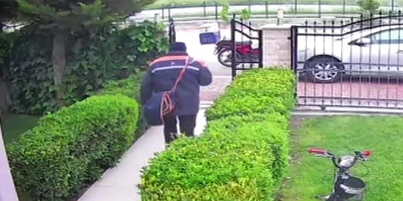 Kazada hayatını kaybeden kuryenin son teslimat görüntüleri kameraya yansındı