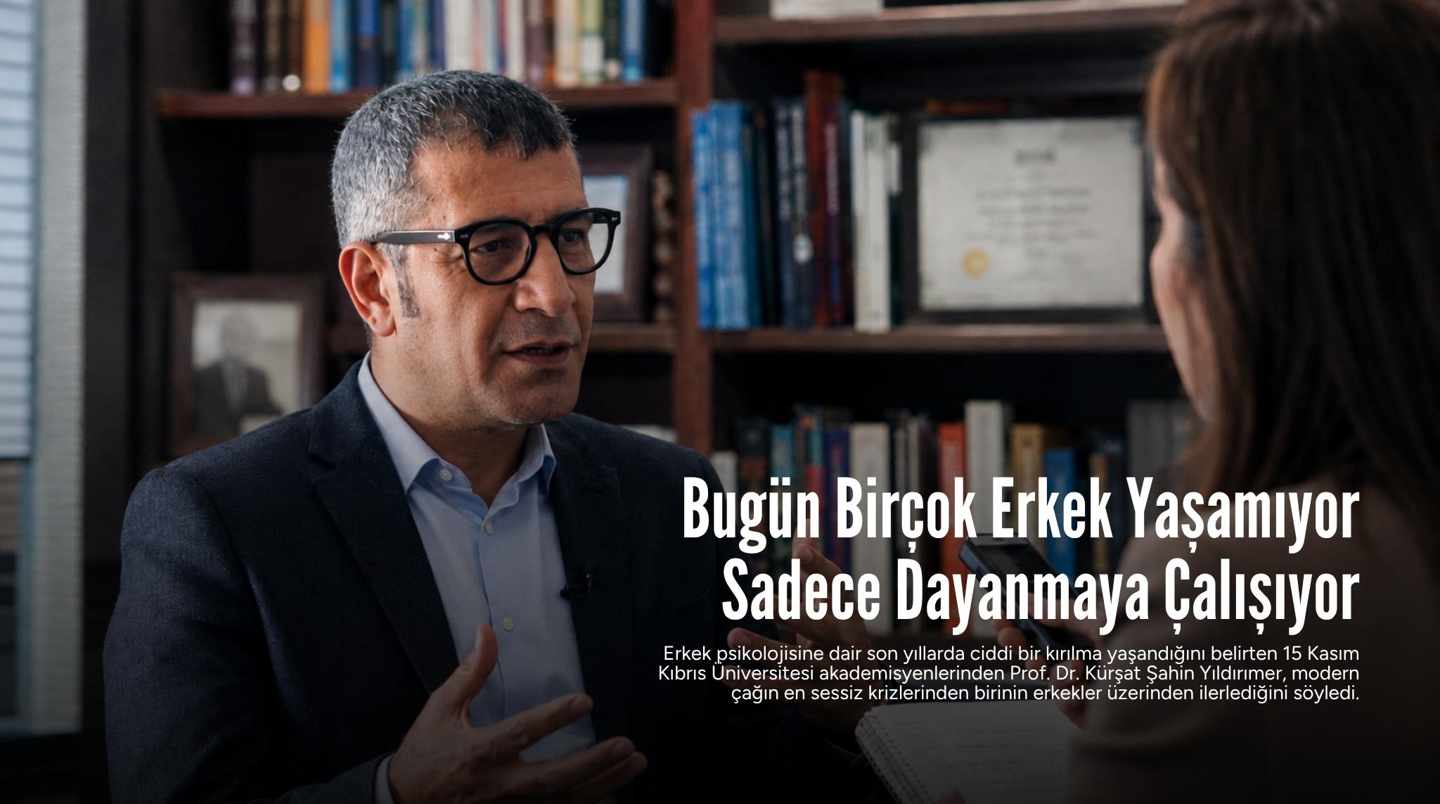 Bugün birçok erkek yaşamıyor, sadece dayanmaya çalışıyor