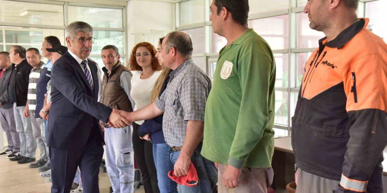 MSKÜ’de bayramlaşma töreni