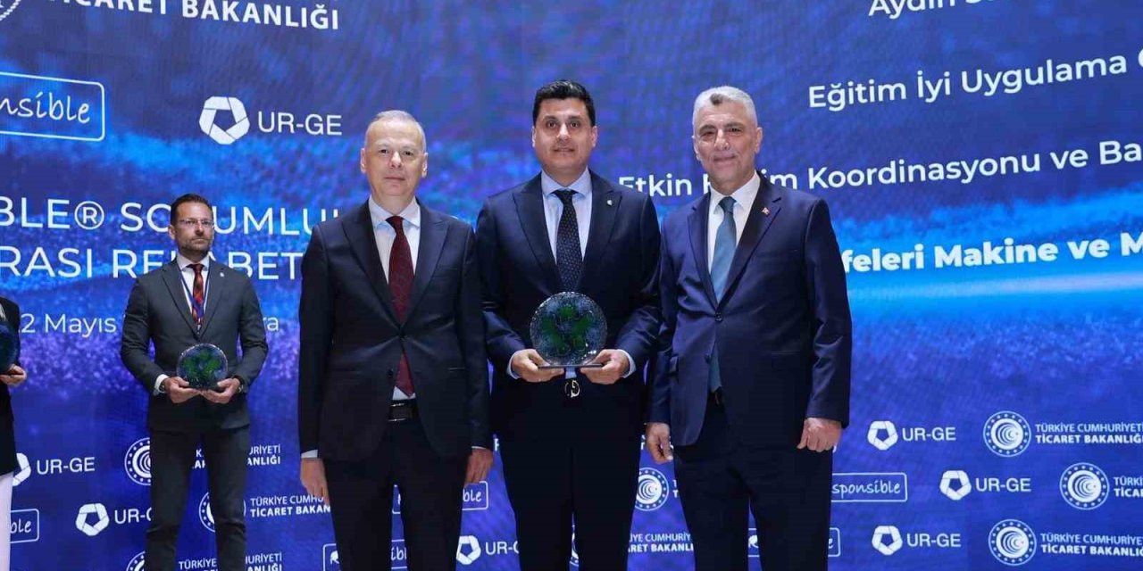 Aydın Sanayi Odası’nda Ticaret Bakanlığı’ndan ‘UR-GE İyi Uygulama’ ödülü