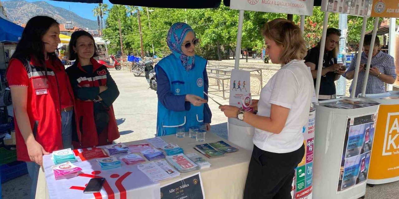 Köyceğiz’de Milli Aile Haftası farkındalık etkinliği yapıldı